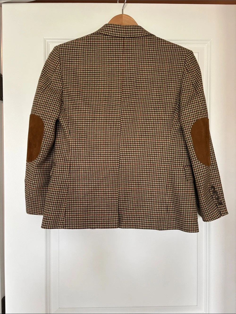 Polo by Ralph Lauren Boys Houndstooth Wool/ Silk Sport Coat